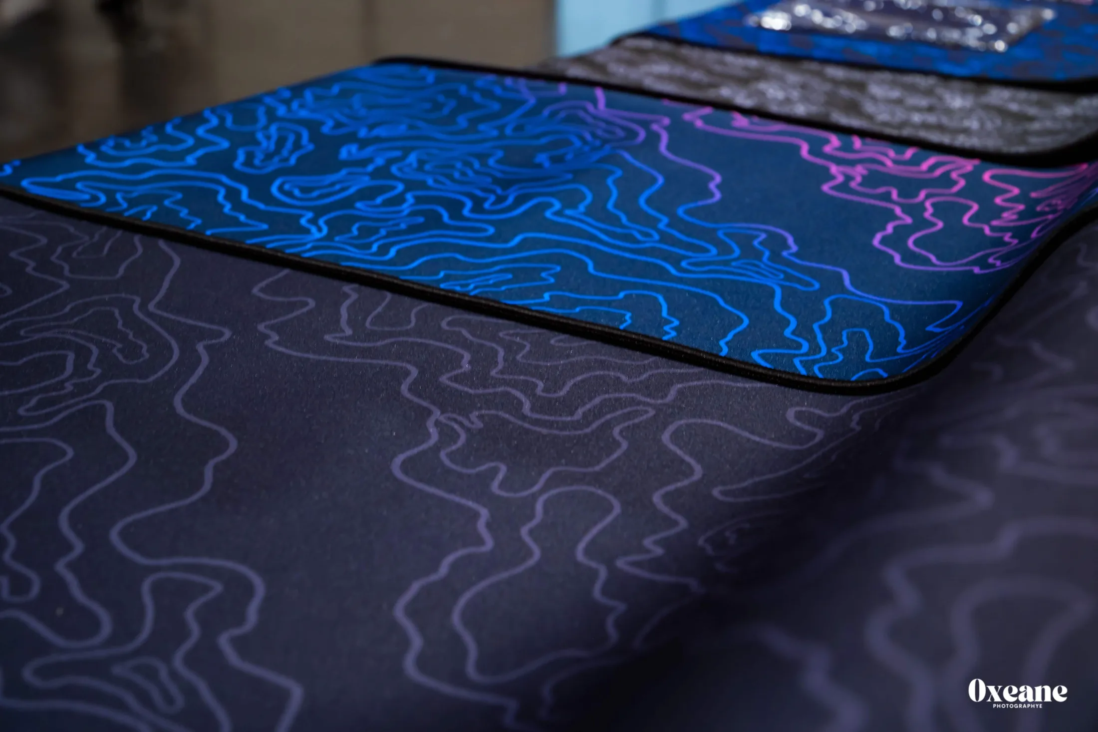 XXL Pinea mouse pad on a desk